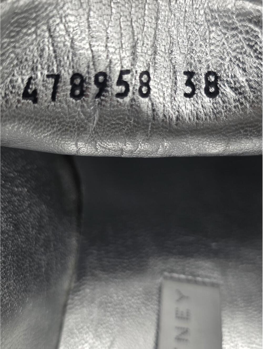 Stella McCartney Elyse Silver Platform Shoe EU38 US8, Like New, Made in Italy - Picture 14 of 14